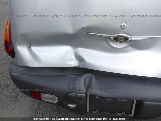 3C4FY48B72T222850 - 2002 CHRYSLER PT CRUISER CLASSIC SILVER photo 6