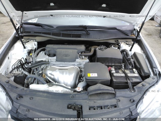 4T1BF1FK1HU273499 - 2017 TOYOTA CAMRY LE/XLE/SE/XSE 白色 照片 10