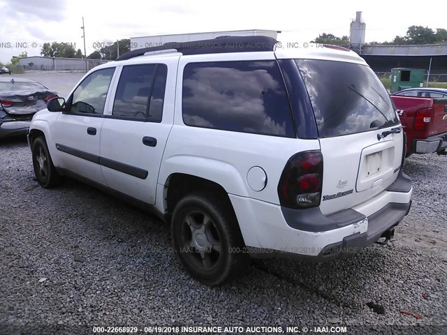 1GNET16SX46200292 - 2004 CHEVROLET TRAILBLAZER EXT LS/EXT LT WHITE photo 3