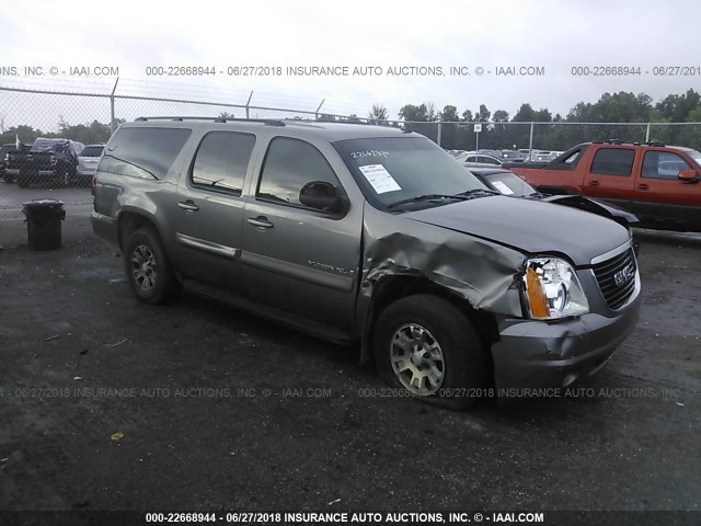 1GKFK16327J213813 - 2007 GMC YUKON XL K1500 GRAY photo 1