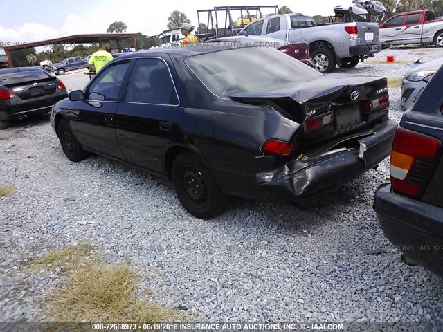 4T1BG22K5WU237207 - 1998 TOYOTA CAMRY CE/LE/XLE BLACK photo 3