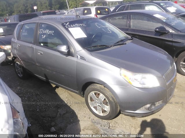 KL1TD6DE4AB113179 - 2010 CHEVROLET AVEO LS/LT 灰色 照片 1