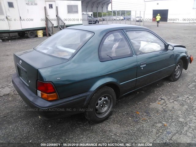JT2AC52L3T0151900 - 1996 TOYOTA TERCEL STD/DX GREEN photo 4