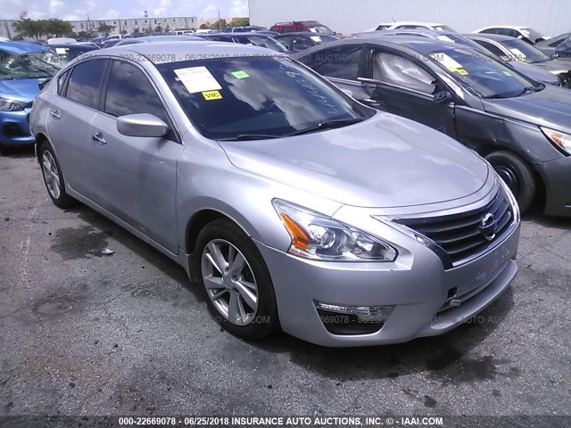 1N4AL3AP4DN444697 - 2013 NISSAN ALTIMA 2.5/S/SV/SL SILVER photo 1