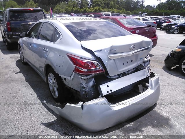 1N4AL3AP4DN444697 - 2013 NISSAN ALTIMA 2.5/S/SV/SL SILVER photo 3