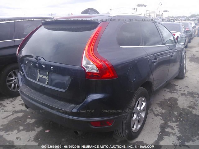 YV4952DL7D2457095 - 2013 VOLVO XC60 3.2 BLUE photo 4