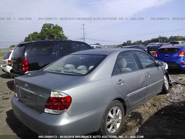 4T1BE32KX6U707081 - 2006 TOYOTA CAMRY LE/XLE/SE ნაცრისფერი ფოტო 4