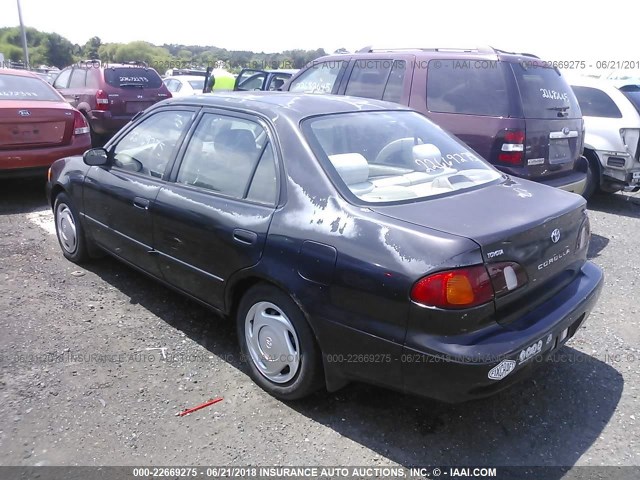 1NXBR18E0XZ162245 - 1999 TOYOTA COROLLA VE/CE/LE 黑色 照片 3