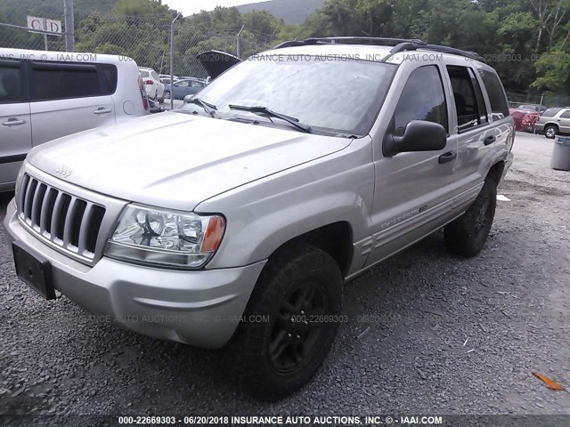 1J4GW48N24C172095 - 2004 JEEP GRAND CHEROKEE LAREDO/COLUMBIA/FREEDOM 灰色 照片 2