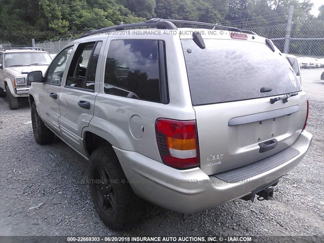 1J4GW48N24C172095 - 2004 JEEP GRAND CHEROKEE LAREDO/COLUMBIA/FREEDOM 灰色 照片 3