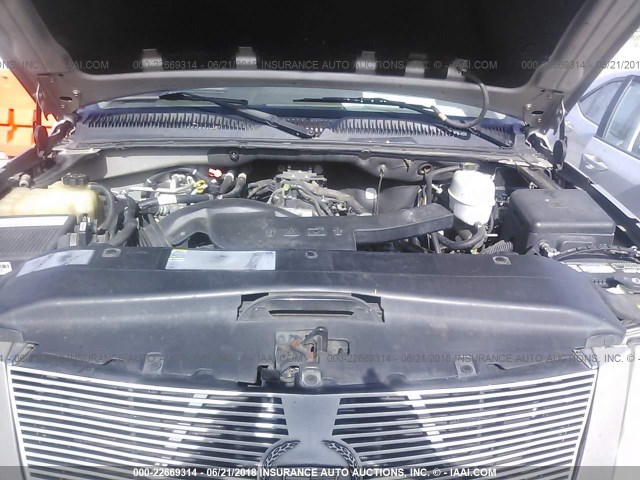 1GYEK63N25R115562 - 2005 CADILLAC ESCALADE LUXURY Gümüş foto 10