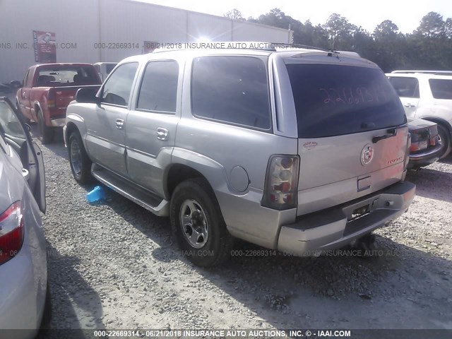 1GYEK63N25R115562 - 2005 CADILLAC ESCALADE LUXURY Gümüş foto 3