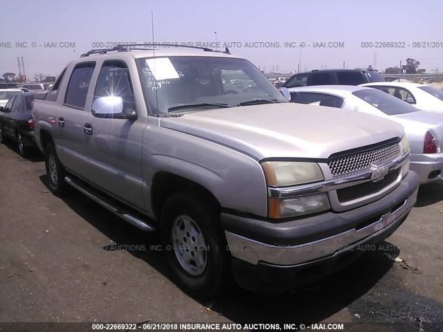 3GNEC12Z16G118181 - 2006 CHEVROLET AVALANCHE C1500 GRAY photo 1