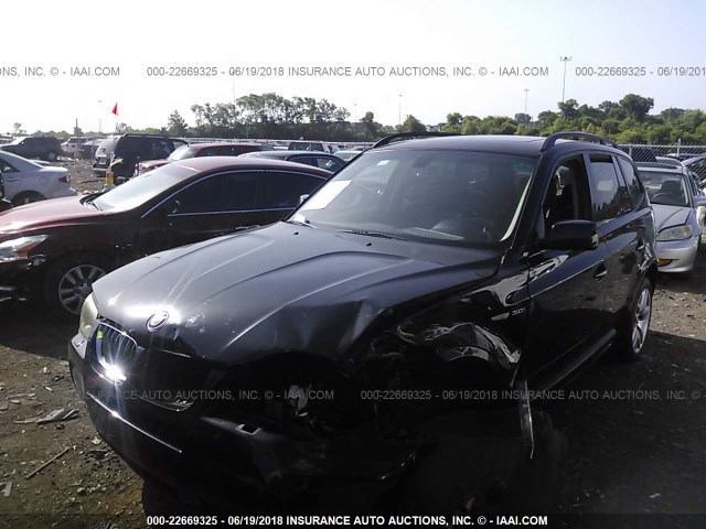 WBXPA93456WD30128 - 2006 BMW X3 3.0I BLACK photo 2