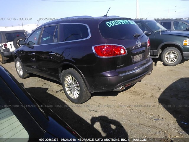 5GAEV237X8J212293 - 2008 BUICK ENCLAVE CXL Bənövşəyi foto 3