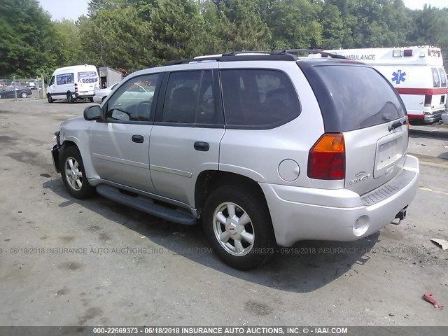 1GKDT13S772221528 - 2007 GMC ENVOY SILVER photo 3