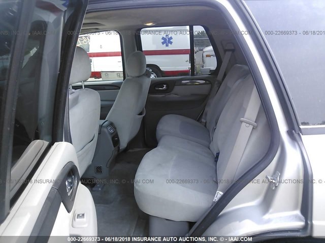 1GKDT13S772221528 - 2007 GMC ENVOY SILVER photo 8