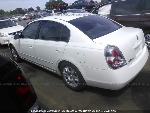 1N4AL11D55C353073 - 2005 NISSAN ALTIMA S/SL WHITE photo 3