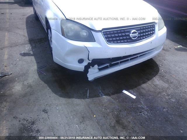 1N4AL11D55C353073 - 2005 NISSAN ALTIMA S/SL WHITE photo 6