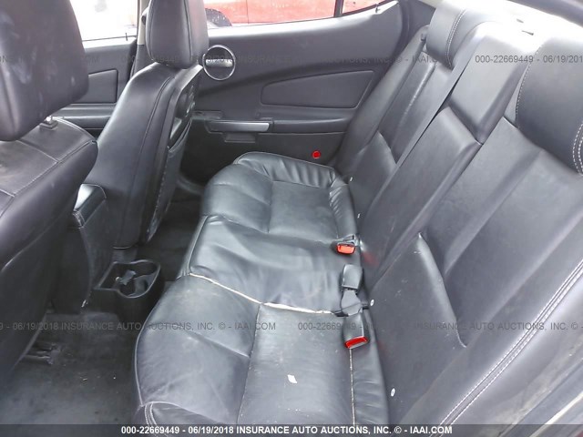 2G2WP552281125664 - 2008 PONTIAC GRAND PRIX RED photo 8