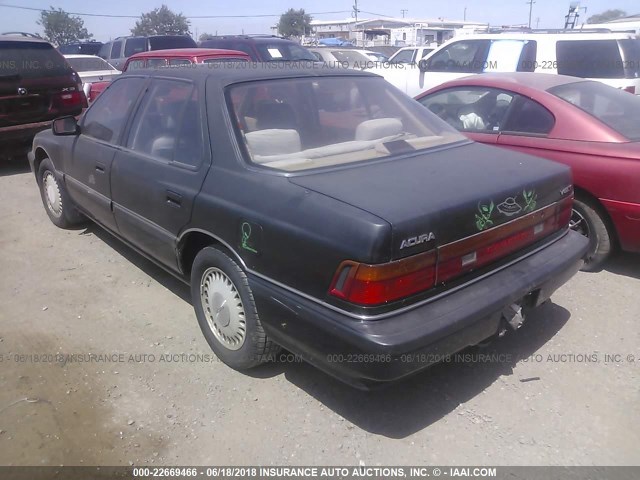 JH4KA4679LC013753 - 1990 ACURA LEGEND LS BLACK photo 3