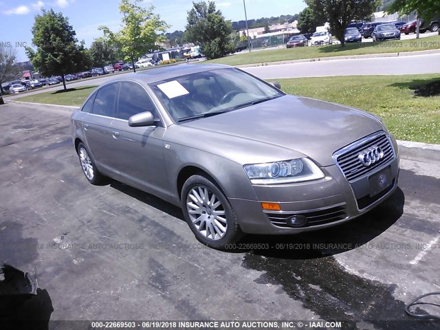 WAUDH74FX6N166889 - 2006 AUDI A6 3.2 QUATTRO GOLD photo 1