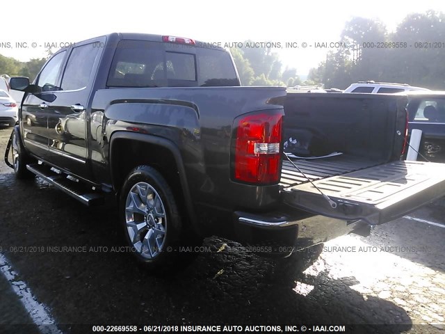 3GTU2VEC5FG514328 - 2015 GMC SIERRA K1500 SLT ყავისფერი ფოტო 3