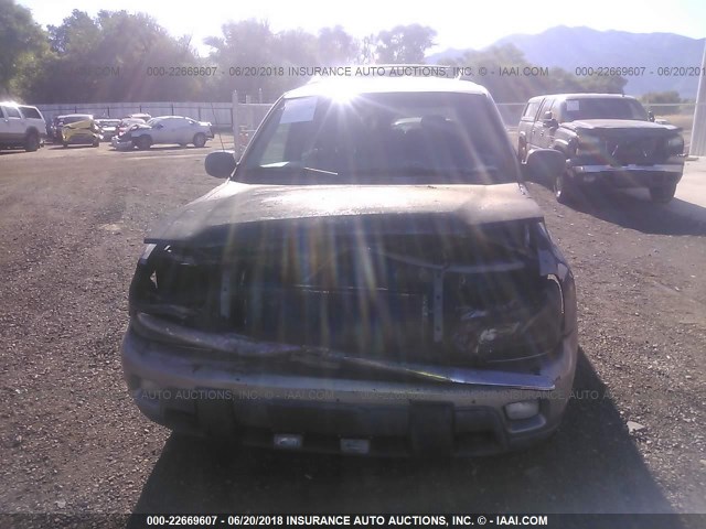 1GNET16S026131657 - 2002 CHEVROLET TRAILBLAZER EXT GOLD photo 6