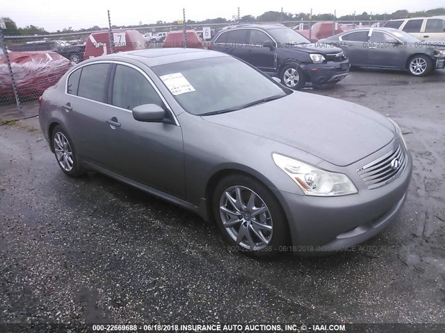 JNKCV61E39M300924 - 2009 INFINITI G37 JOURNEY/SPORT GRAY photo 1