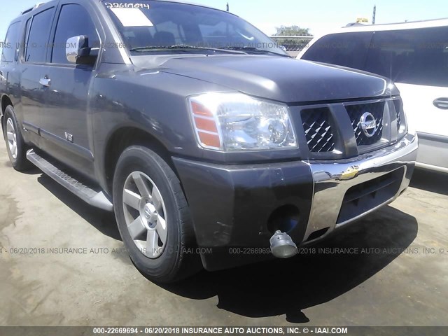 5N1AA08A84N738177 - 2004 NISSAN ARMADA SE/LE GRAY photo 6