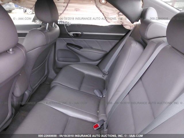 2HGFA16998H342140 - 2008 HONDA CIVIC EXL მუქი ლურჯი ფოტო 8