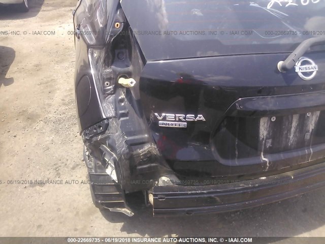 3N1CE2CP2GL368957 - 2016 NISSAN VERSA NOTE S/S PLUS/SV/SL/SR BLACK photo 6