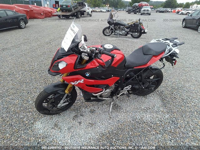 WB10D1301GZ461720 - 2016 BMW S 1000 XR RED photo 2