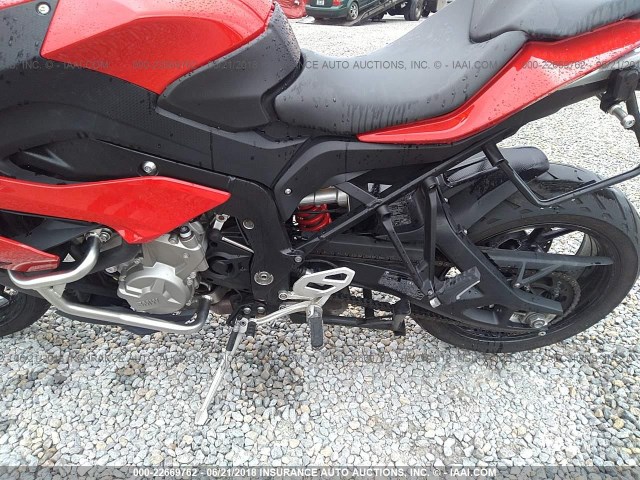 WB10D1301GZ461720 - 2016 BMW S 1000 XR RED photo 9