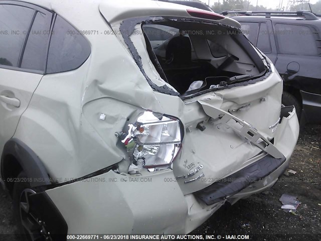 JF2GPABC6G8303921 - 2016 SUBARU CROSSTREK PREMIUM თაფლისფერი ფოტო 6