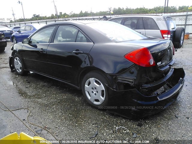 1G2ZF57B284137170 - 2008 PONTIAC G6 VALUE LEADER/BASE BLACK photo 3