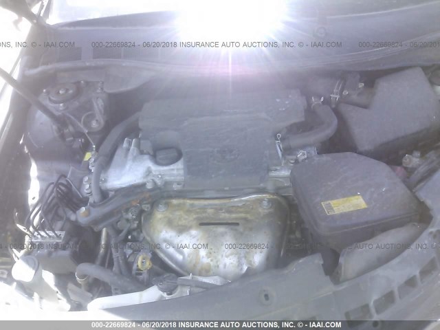 4T1BF1FK1CU010776 - 2012 TOYOTA CAMRY SE/LE/XLE 灰色 照片 10