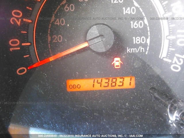 5TFRV541X7X024252 - 2007 TOYOTA TUNDRA DOUBLE CAB SR5 RED photo 7