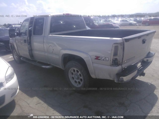 1GCEK19Z77Z106782 - 2007 CHEVROLET SILVERADO K1500 CLASSIC SILVER photo 3