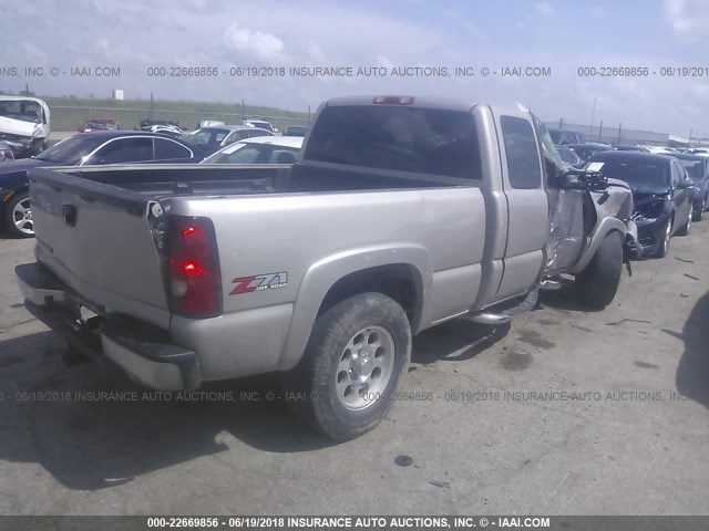 1GCEK19Z77Z106782 - 2007 CHEVROLET SILVERADO K1500 CLASSIC SILVER photo 4