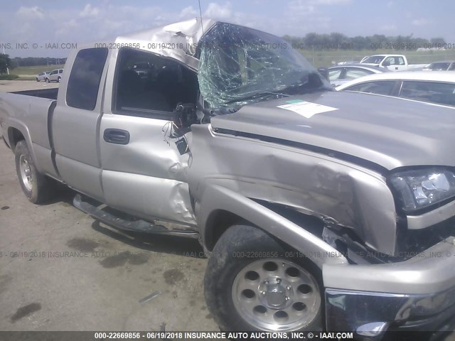 1GCEK19Z77Z106782 - 2007 CHEVROLET SILVERADO K1500 CLASSIC SILVER photo 6