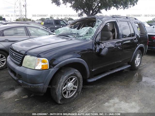 1FMZU62K63UC20118 - 2003 FORD EXPLORER XLS/XLS SPORT BLACK photo 2
