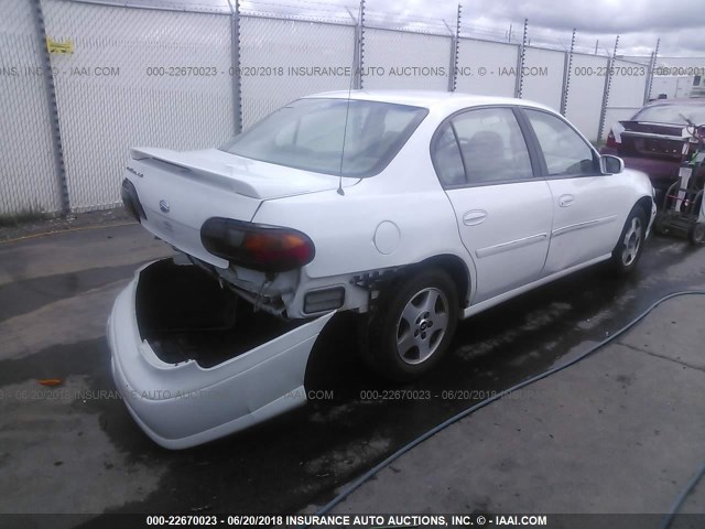 1G1NE52J73M603589 - 2003 CHEVROLET MALIBU LS Ağ foto 4