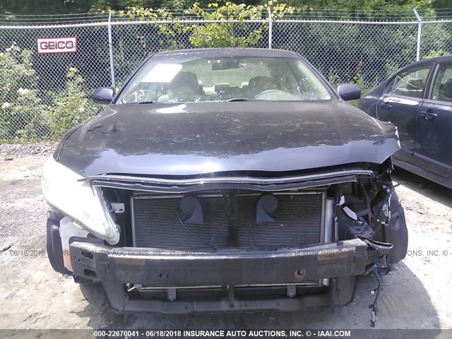4T1BF3EKXBU142673 - 2011 TOYOTA CAMRY SE/LE/XLE BLACK photo 6