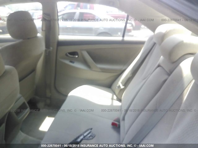 4T1BF3EKXBU142673 - 2011 TOYOTA CAMRY SE/LE/XLE BLACK photo 8