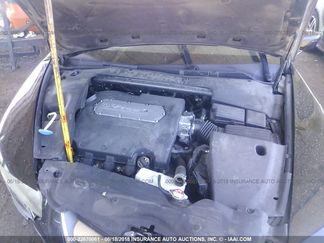 19UUA66226A003626 - 2006 ACURA 3.2TL BLACK photo 10