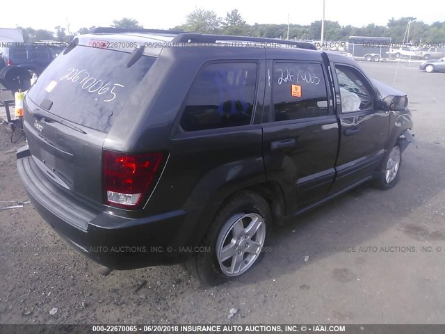 1J4GR48K46C262851 - 2006 JEEP GRAND CHEROKEE LAREDO/COLUMBIA/FREEDOM 灰色 照片 4