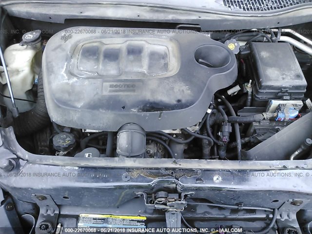 3GNDA13D37S601450 - 2007 CHEVROLET HHR LS BLACK photo 10