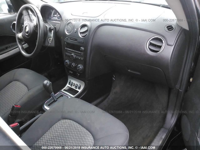 3GNDA13D37S601450 - 2007 CHEVROLET HHR LS BLACK photo 5