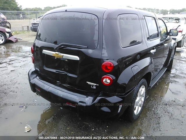 3GNDA13D37S601450 - 2007 CHEVROLET HHR LS BLACK photo 6